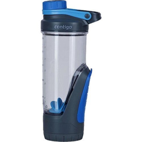 Contigo Shake and Go Fit Kangaroo Shaker Bottle with Gym Storage - 720 ml
