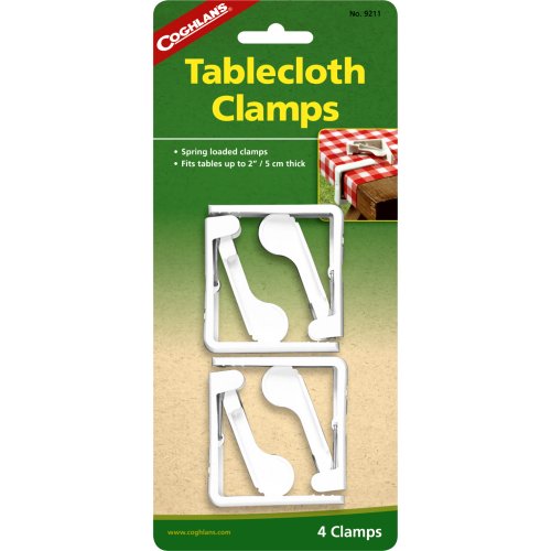 Coghlan's Tablecloth Clamps (Pack of 4)