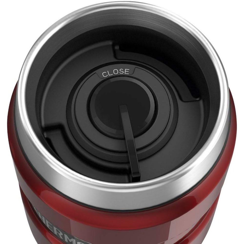 Thermos Stainless King Travel Tumbler 470ml (Red) - Image 2
