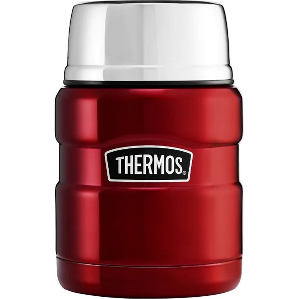 Thermos Stainless King Food Flask 470ml (Red)