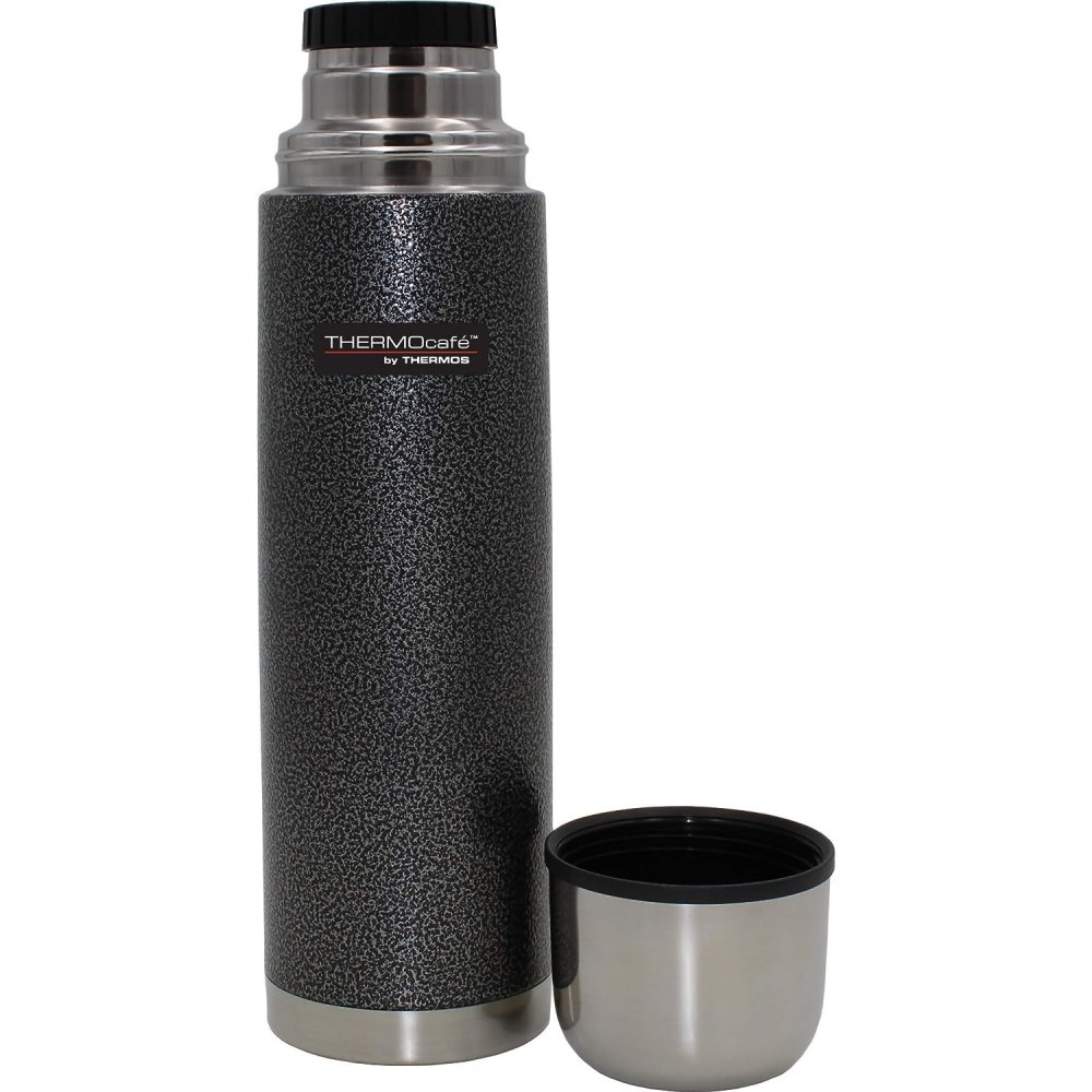 Thermos Thermocafe Hammertone Stainless Steel Flask 500ml - Image 1