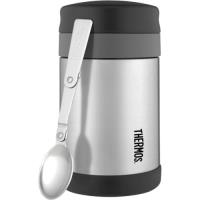 Preview Thermos Stainless Steel Compact Food Flask with Spoon - 470 ml