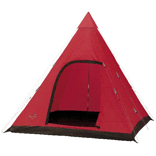 Outwell 027733 Outwell Easy Camp Tipi Tent (Chilli Pepper)