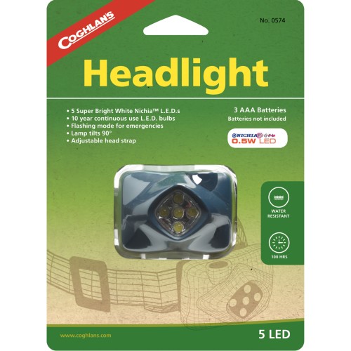 Coghlan's Headlight with 5 LEDs