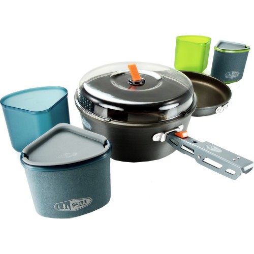 GSI Outdoors Gourmet Backpacking Pinnacle Backpacker Cookset