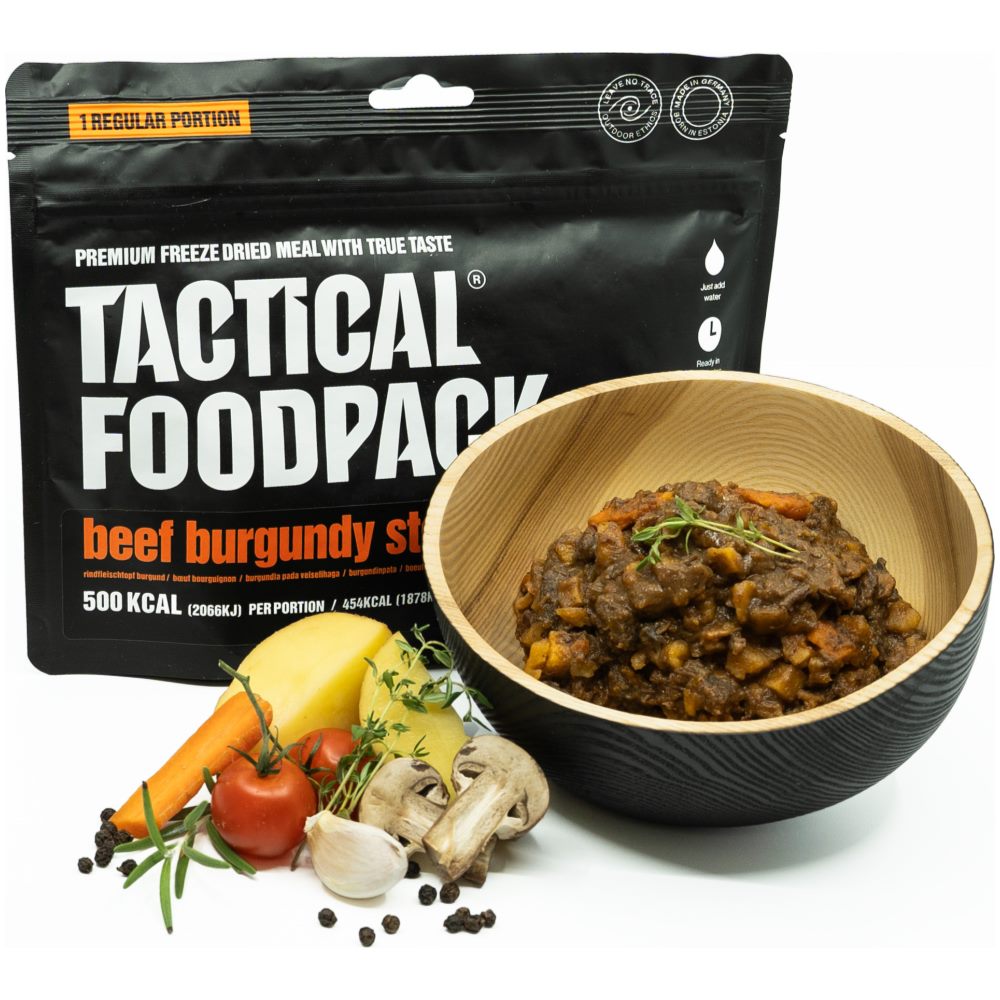 Tactical Foodpack Beef Burgundy Stew