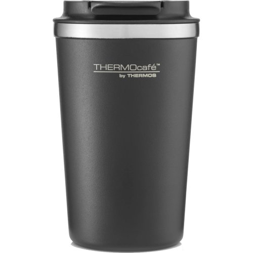 Thermos Thermocafe Earth Insulated Flip Lid Tumbler 340ml (Black)