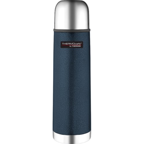 Thermos Thermocafe Hammertone Stainless Steel Flask - Blue (1000 ml)