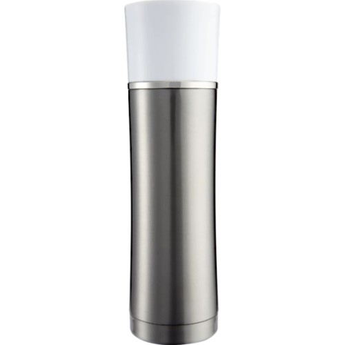Thermos Discovery Stainless Steel Flask - White Lid (470 ml)