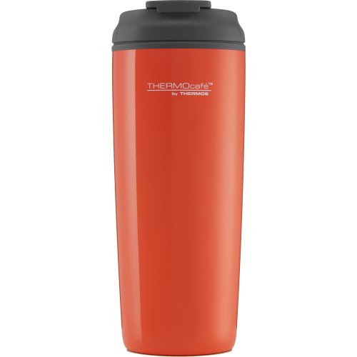 Thermos Thermocafe Traveller Flip Lid Tumbler 450ml (Coral)