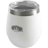 GSI Outdoors Glacier Stainless Vacuum Insulated Wine Tumbler - 237 ml (White)