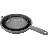 Preview Summit POP! Collapsible Colander with Handle (Black/Grey)