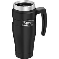 Thermos Stainless King Travel Mug 470ml (Matt Black)