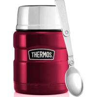 Thermos Stainless King Food Flask 470ml (Raspberry)