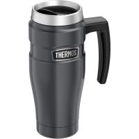 Thermos Stainless King Travel Mug 470ml (Gun Metal)