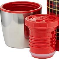 Preview Thermos Fashion Series Flask 470ml (Red Tartan) - Image 2