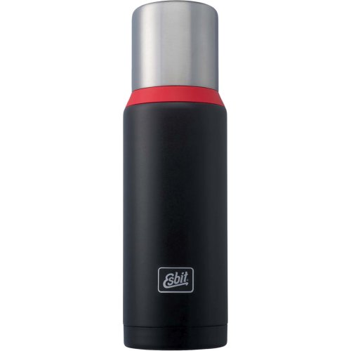 Esbit Stainless Steel Vacuum Flask 1000 ml - Black / Red