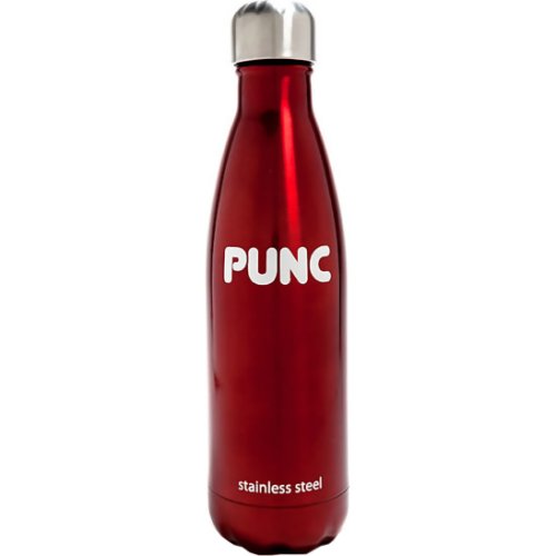 Punc Stainless Steel Insulated Bottle - Red (500 ml)
