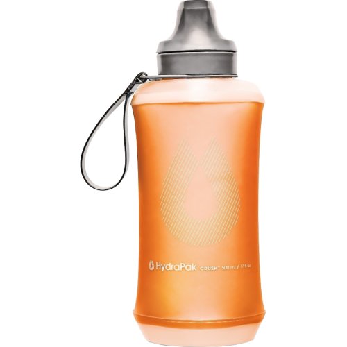 HydraPak Crush Flexible Bottle - 500 ml (Orange)