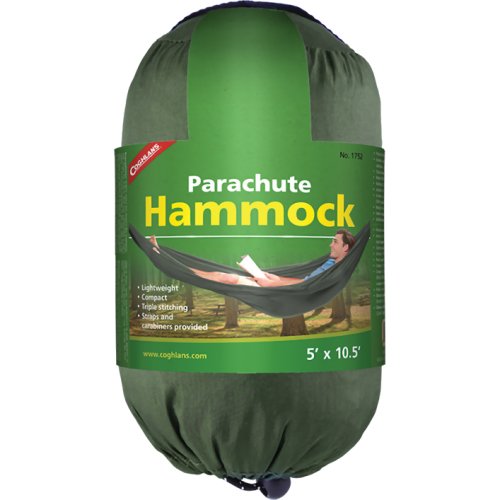 Coghlans Parachute Hammock - Single (Green)