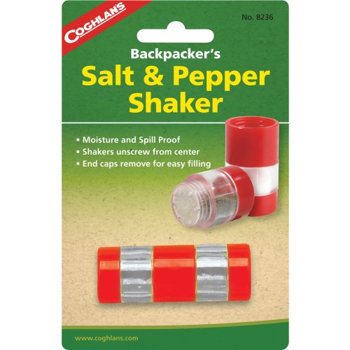 Coghlan's Backpacker's Salt &amp; Pepper Shaker
