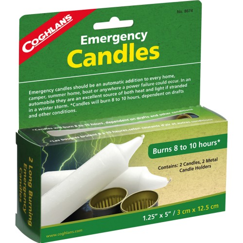 Coghlan's Emergency Candles (2 Pack)