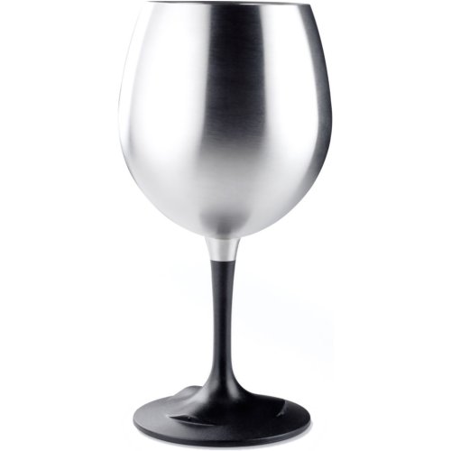 GSI Outdoors Glacier Stainless Steel Nesting Red Wine Glass