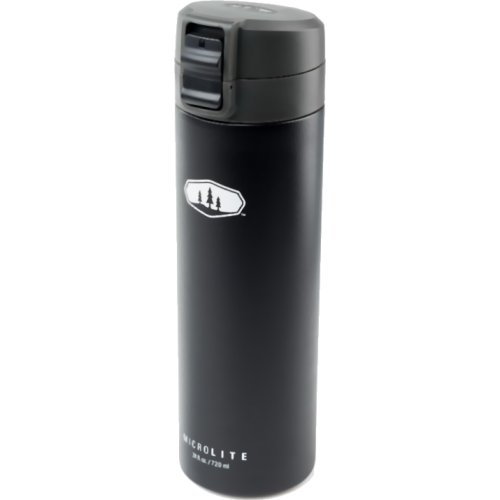 GSI Outdoors Microlite 720 Flip Vacuum Bottle - 720 ml (Black)
