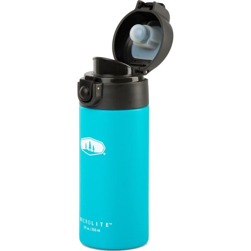 GSI Outdoors Microlite 350 Flip Vacuum Bottle - 350 ml (Sky Blue)