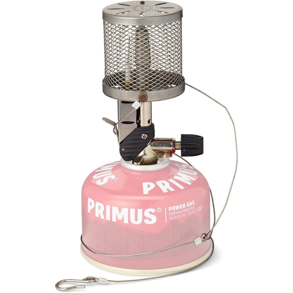 Primus Micron Gas Lantern with Piezo Ignition (Steel Mesh)