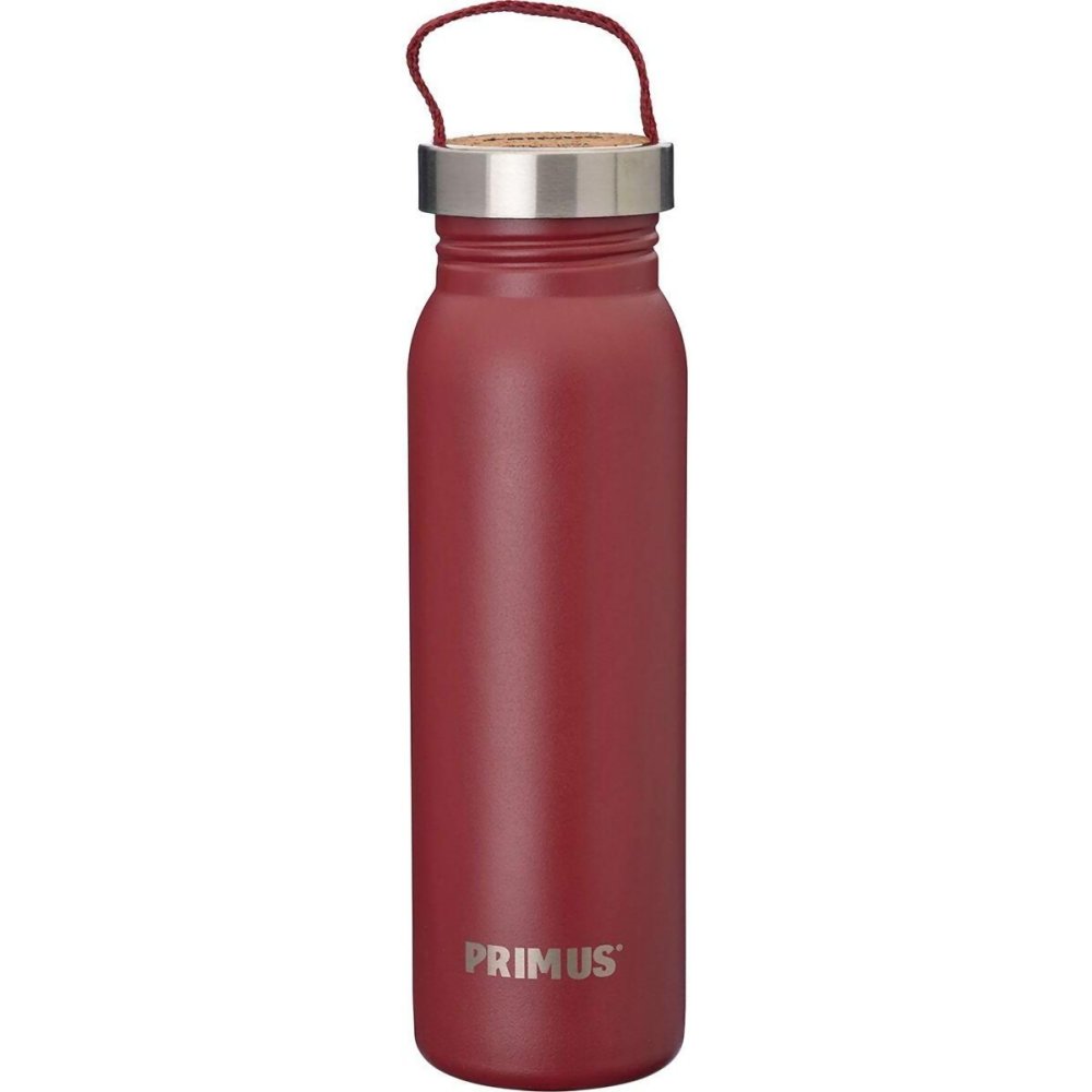 Primus Klunken Stainless Steel Water Bottle 700ml (Ox Red)