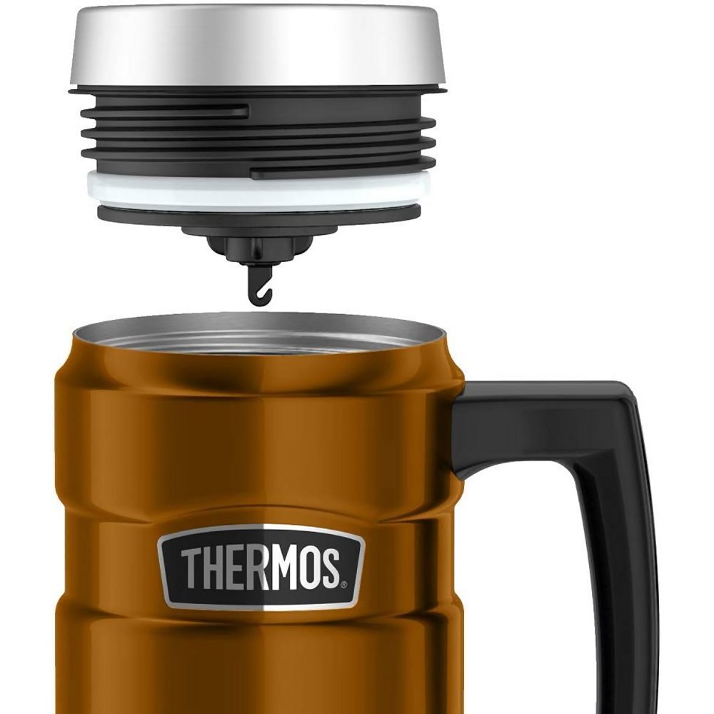 Thermos Stainless King Travel Mug 470ml (Copper) - Image 2