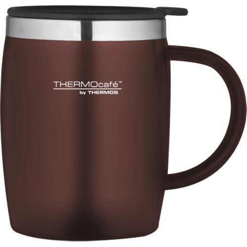 Thermos Thermocafe Soft Touch Desk Mug - 450 ml (Burgundy)