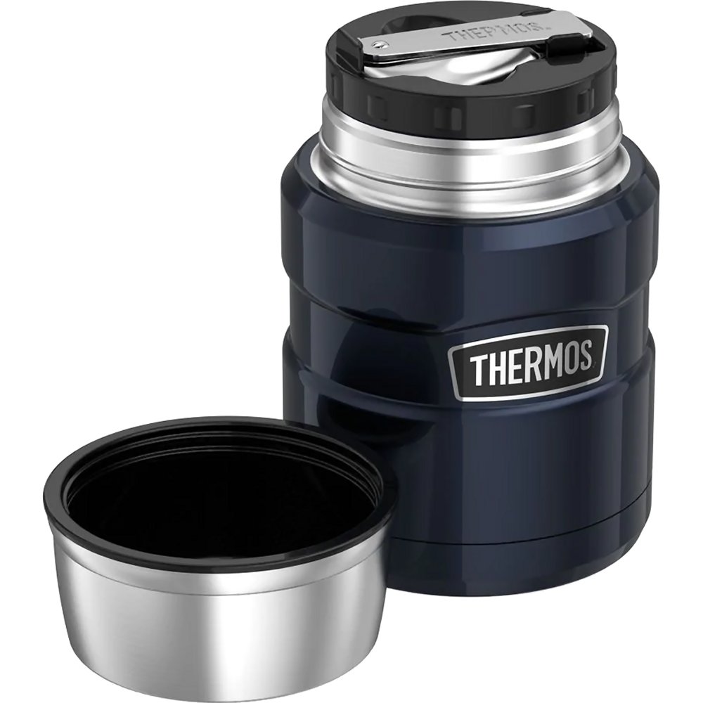 Thermos Stainless King Food Flask 470ml (Blue)