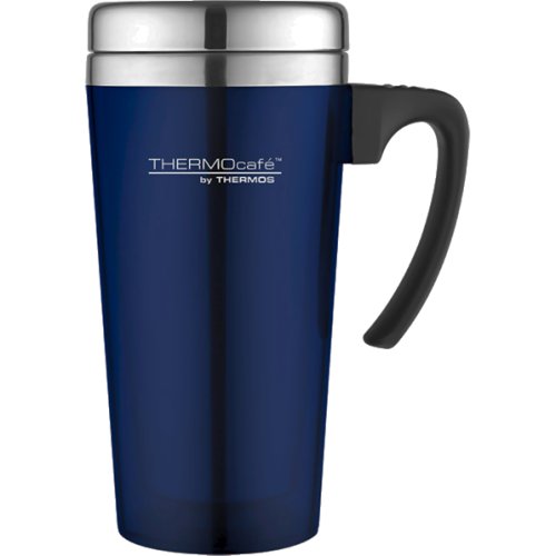 Thermos Thermocafe Translucent Travel Mug 420ml (Blue)