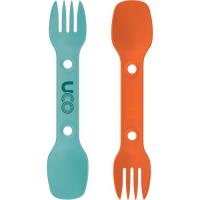 Preview UCO Utility Spork - 2 Pack with Tether (Teal / Ember Orange)