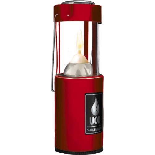 UCO Original 9 Hour Candle Lantern (Red) (UCO L-C-STD)