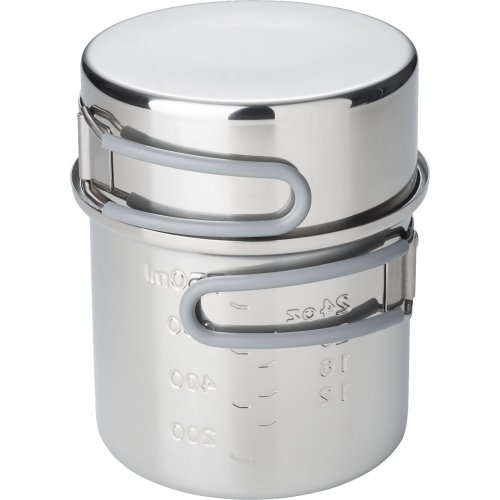 Esbit Stainless  Steel Pot with Lid - 1000 ml