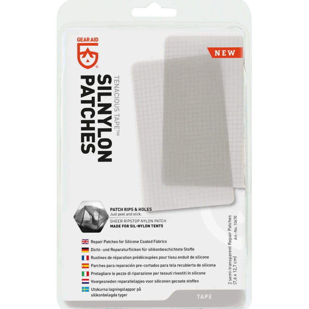 Gear Aid Silnylon Patches (Pack of 2) (Gear Aid 10670)