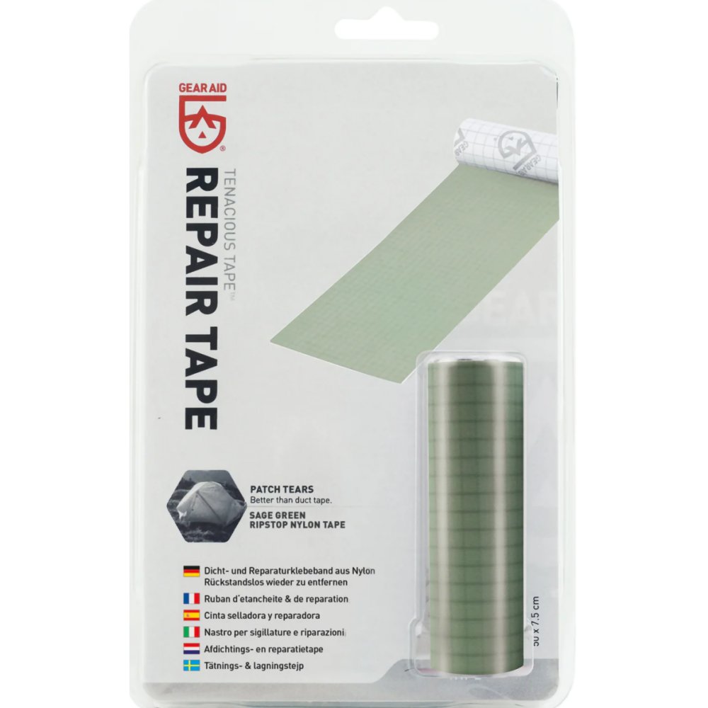 Gear Aid Tenacious Tape - Ripstop Nylon Tape (Sage Green) (Gear Aid 10695)