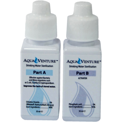 McNett AQUAVENTURE Drinking Water Sterilisation (30 ml)
