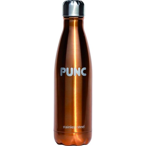 Punc Stainless Steel Insulated Bottle - Bronze (500 ml)