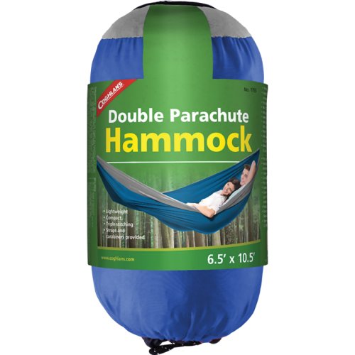 Coghlans Parachute Hammock - Double (Blue/Grey)