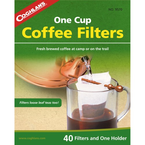Coghlan's Lightweight Coffee Filters (Pack of 40)
