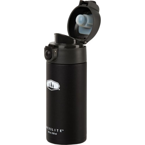 GSI Outdoors Microlite 350 Flip Vacuum Bottle - 350 ml (Black)