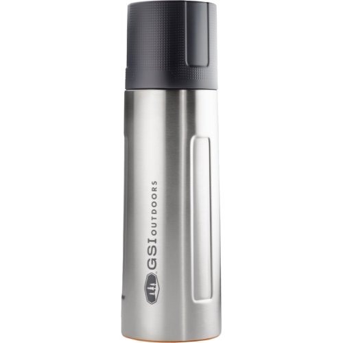 GSI Outdoors Glacier Stainless Steel Vacuum Bottle - Brushed Silver (1000 ml)
