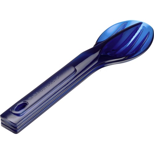 GSI Outdoors nForm Crossover Stacking Cutlery Set - Blue (3 Piece)