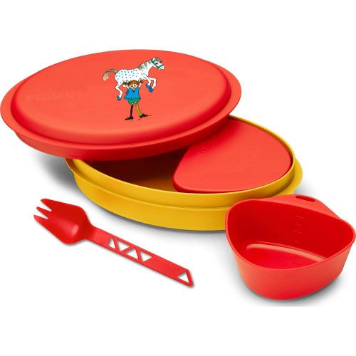 Primus 5 Piece Meal Set - Pippi Longstocking (Red)