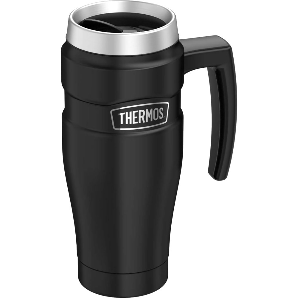 Thermos Stainless King Travel Mug 470ml (Matt Black)