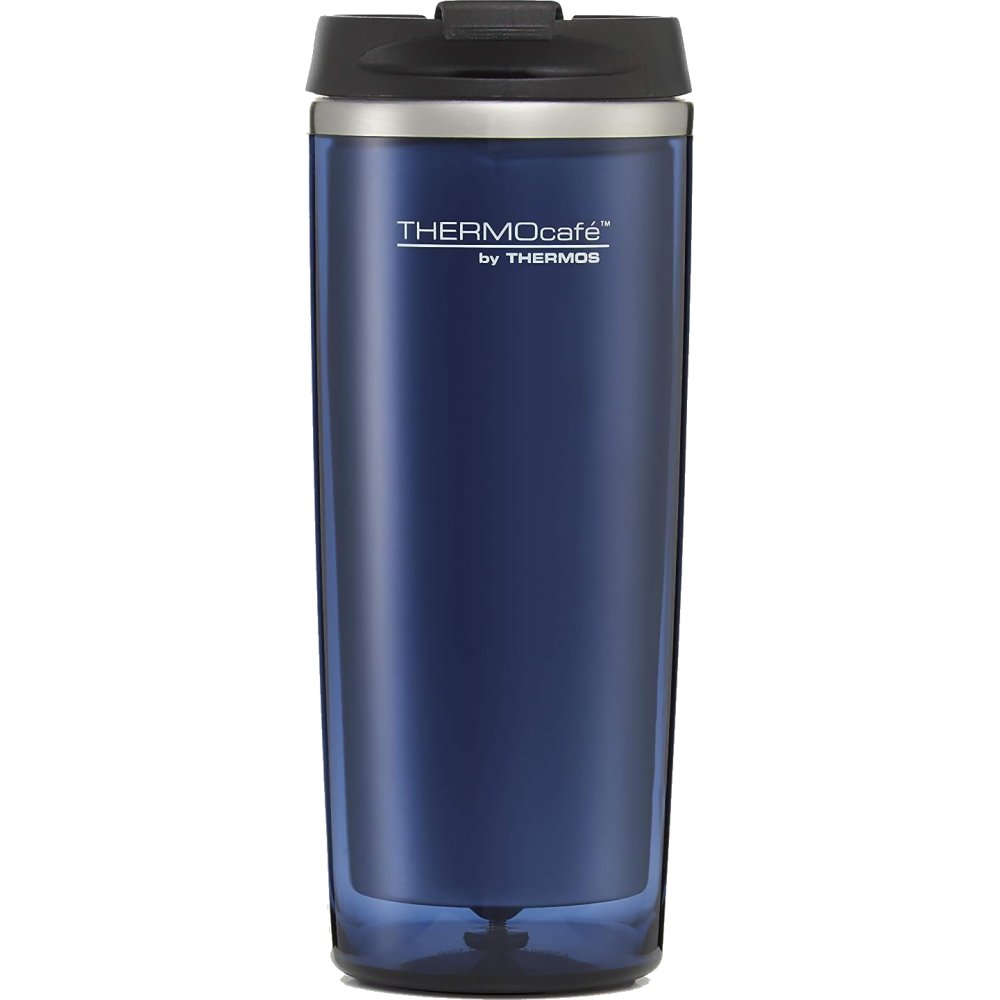 Thermos Thermocafe Flip Lid Travel Tumbler 350ml (Midnight Blue)